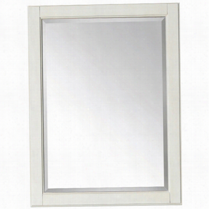 Contemporary Avanit Yhamilton French White Vanity Mirror-24x32