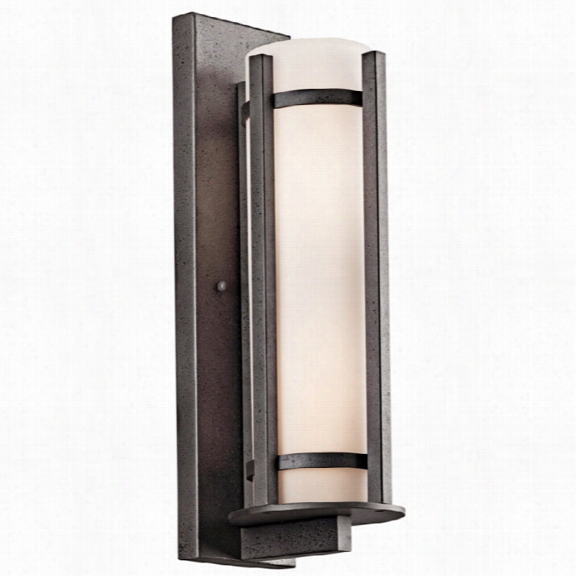 Contemporry C Amden Op Al Glass 2-inch-h Kichler Exterior Wall Window