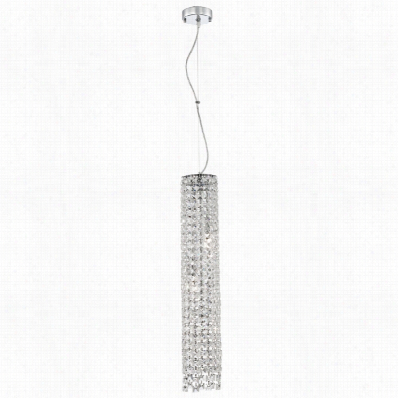 Contemporary Crystal Cascade Vienna Full Spectrum Mini-pendant Window