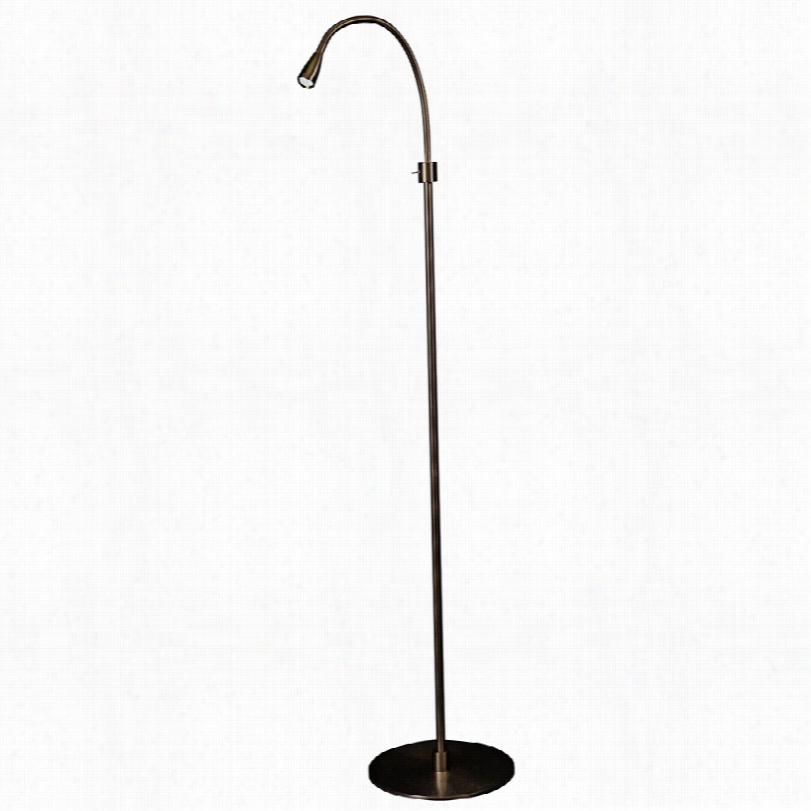 Contemporary Cynyhia Oil Rubbed Bronze Led Foor Lam