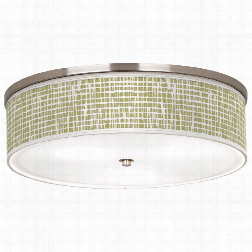 Contemporary Ecrru Sdreen Linen Energy Efficient Ceiling Lightt