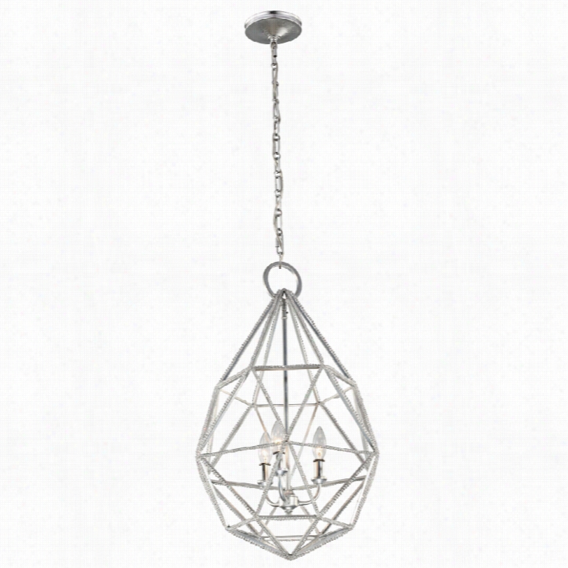 Contemporary Feiss Marquises Ilver 17 34-inch-w Pendant Light