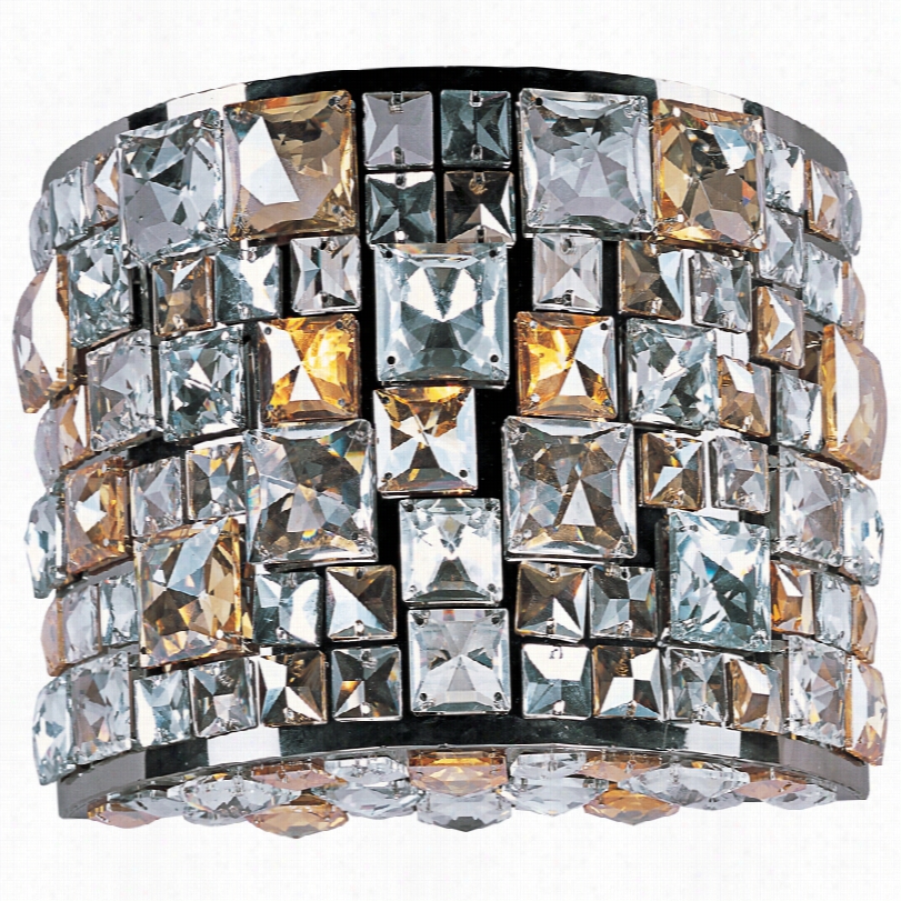 Contemporary Fifth Avenue Jeweled L Ustr Bronze Maxim Wall Scocne