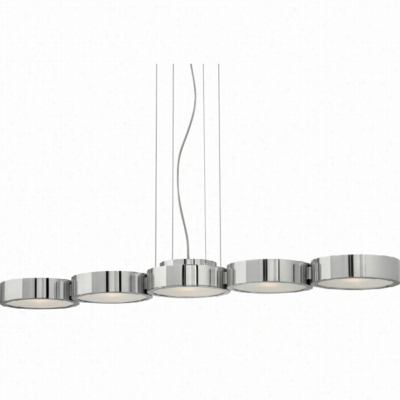 Contemporary Fredri Ck  Ramond Broadway Disc Island Chandelier