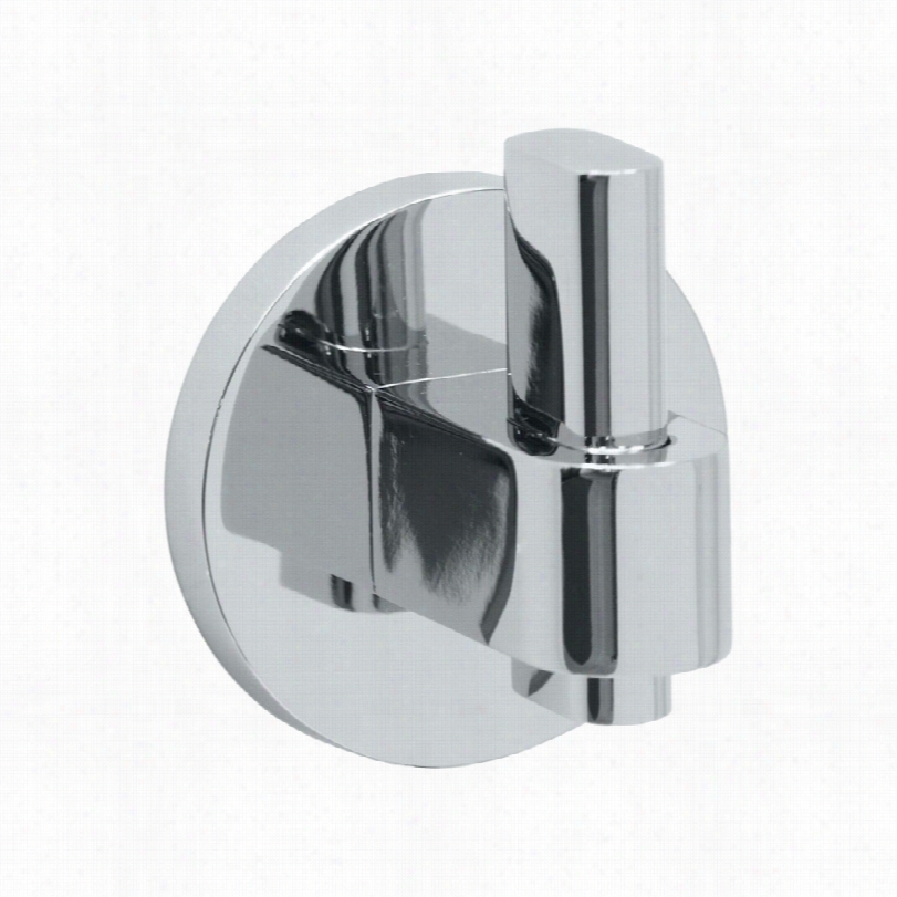 Contemporary Gatco Ozone Chrome Modern Robe Hook