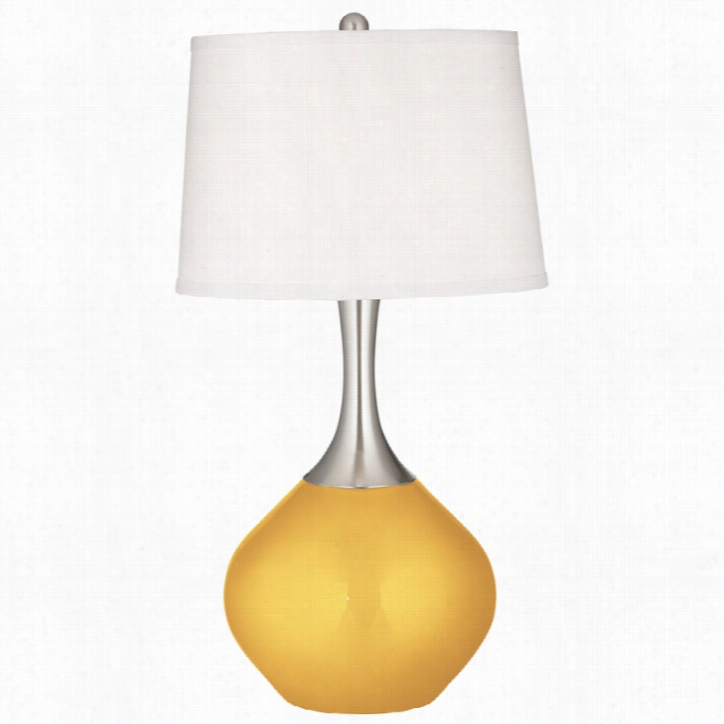 Cotnemporary Golden Sunshine Metallic Spencer 31-inch-h Table Lamp