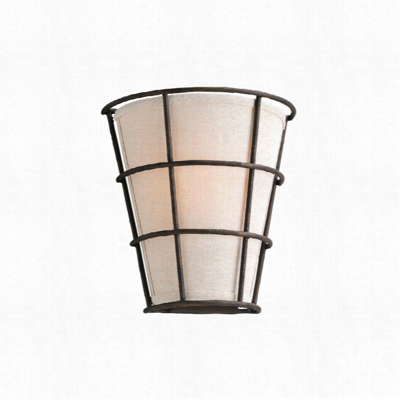 Contemprary Habitat Libertg Rus T 10-inch-h Wall Sconce