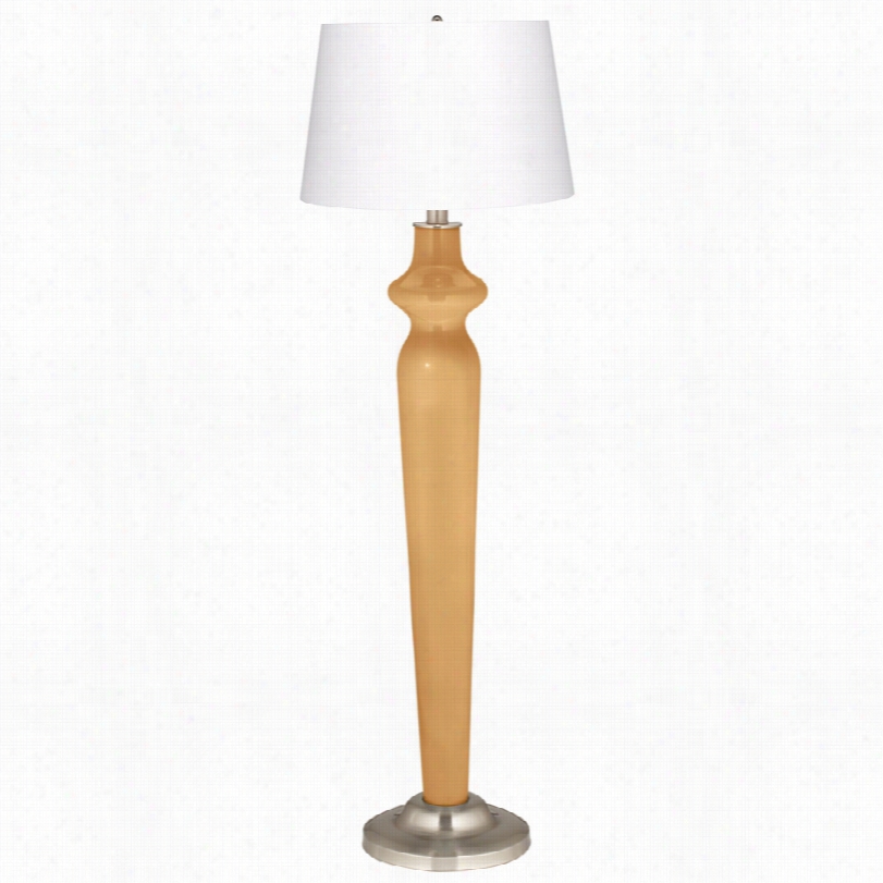 Contemporary Harest Gol Glass 60-icnh-h Color Plus Floor Lamp