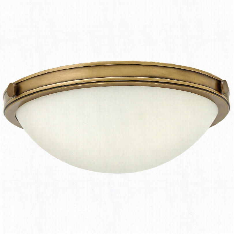 Contemporary Hinkley Foyer Mmaxwe Ll Heritage Brass Modern Ceiling Light