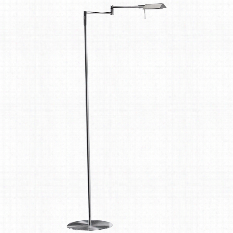 Contemporary Holtkoetter Nickel Punkt 1 Energy Efficient Led Floor Lamp