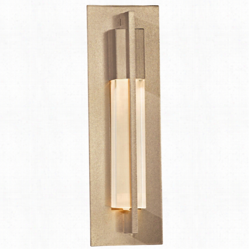 Co Ntemporary Hubbardton Forge Axis Gold 15-inch-h 11-light Waall Sconce