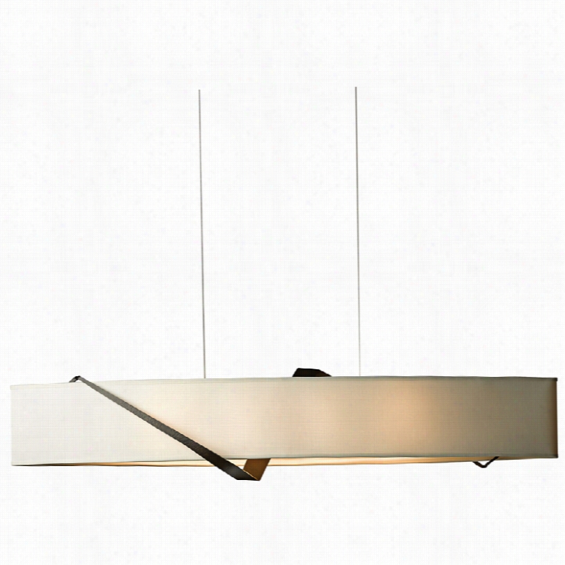 Contemporary Hubbardton Forge Stream4 -light Harden Pendant