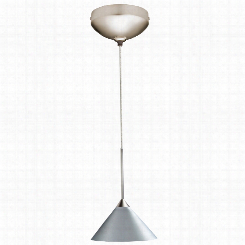 Contemporary Juno Modern Night Blue Short Cone Halogen Mini Pendant