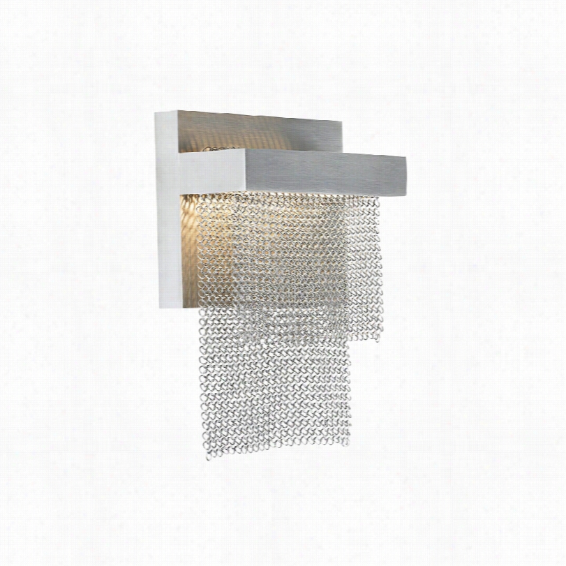 Contemporary Lbl Camelot Stainless Steel 7~inch-h Led Wall Sconce