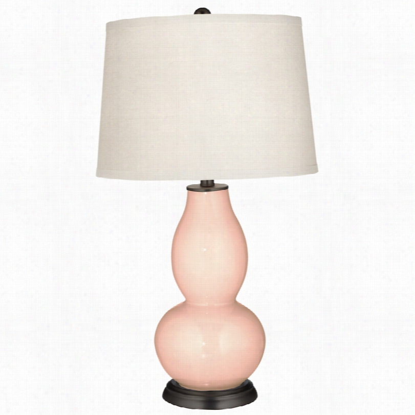 Contemporary Linen With Pure Shade2 0 1/2-inch-h Redden P Lus Tal E Lamp