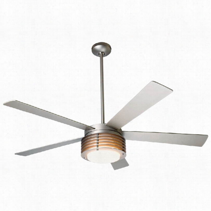 Contemporary Modern Fanp Haros Ceiling Fan - 52"" Matte Nickel