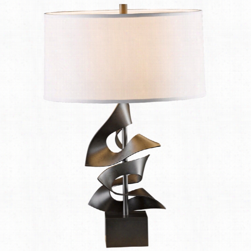 Contemporary Modern Gallery Twofol Hubardyon Forge 24-inch-h Table Lamp