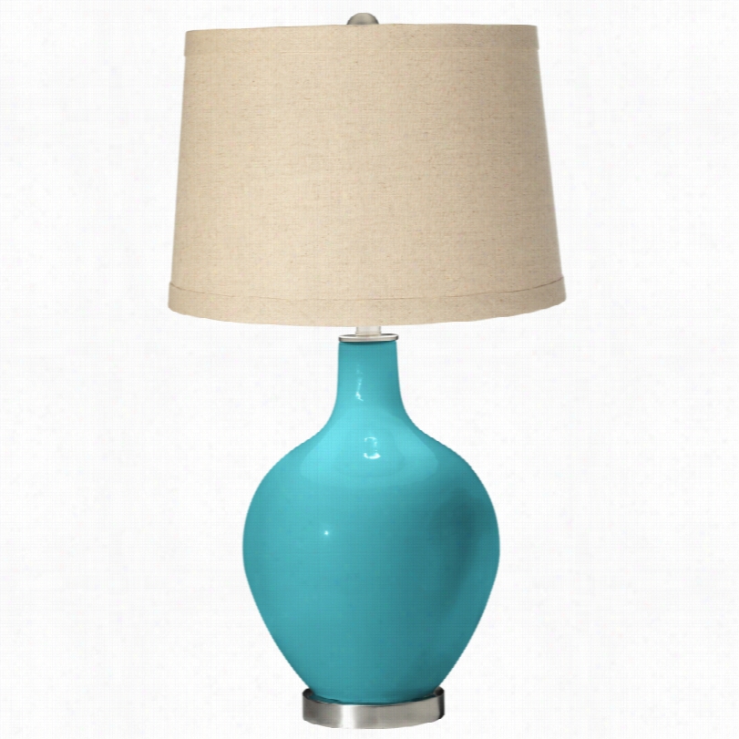 Contemporary Ovo Surfer Blue With Oatmaelshade Color Plus Table Lakp