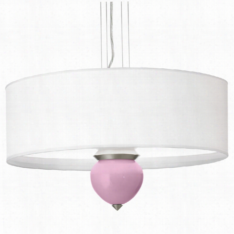 Contemporary Pin K Pansy Cleo Gass 4-inch-w Pendant Chandelier