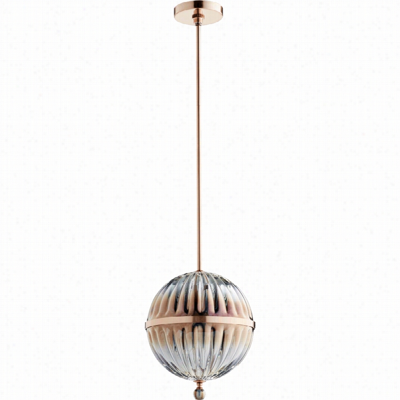 Contemporsry Quorum Filament Brushed Coppe R Mini Pendant Buoyant