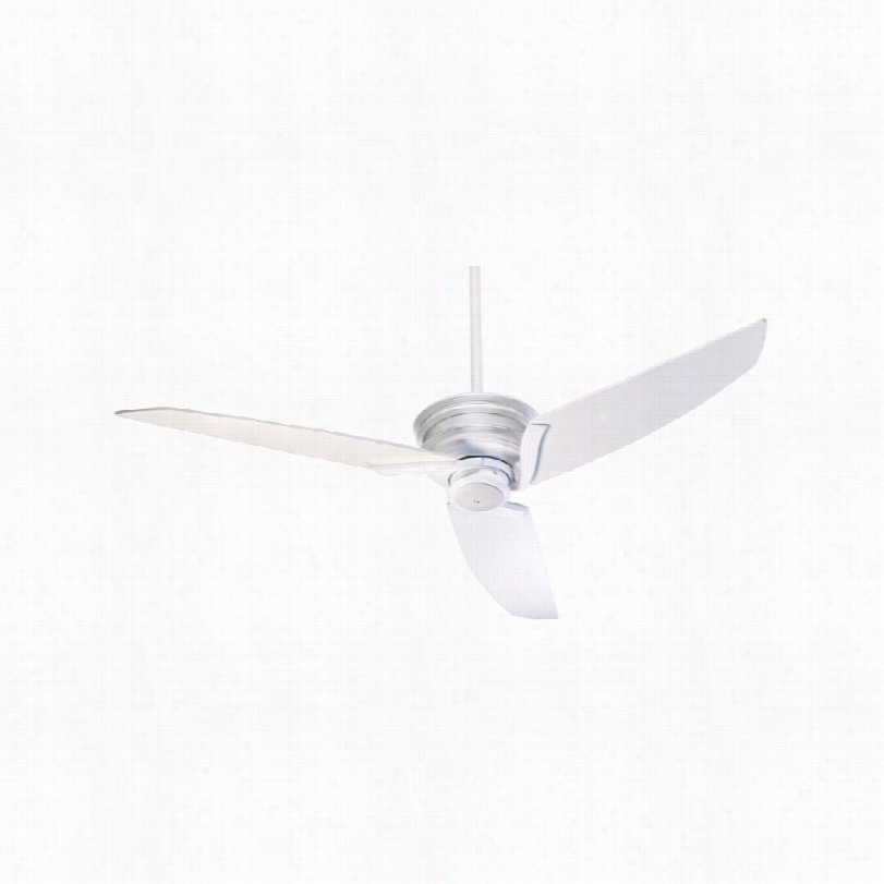 Contemporary Quorum Nova Ceiling Fan - 56"" ; White