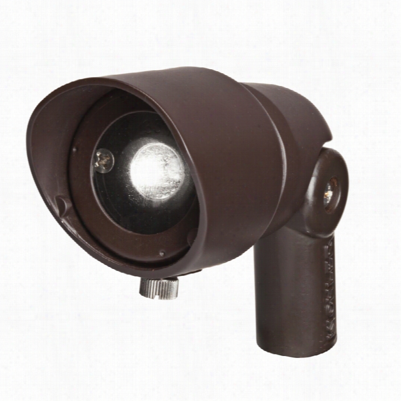 Contemporaryradiax Savory Bronze 3 3/4-inch-h Led Spot Light