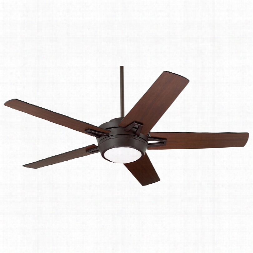 Conteemporary Siuthtown Eemerson Ceiling Fan - 54"" Oil-ru6bed Bronze