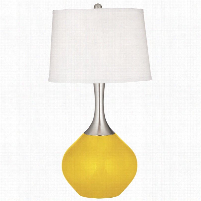 Contemporaru Spencer Citrus Base 31-inch-h Table Lamp