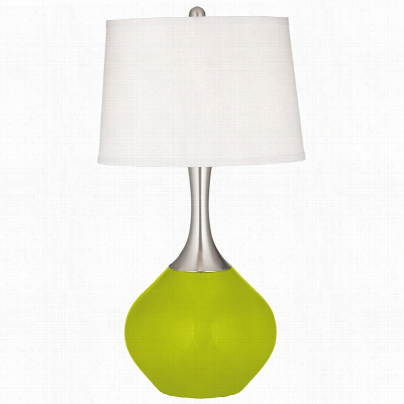 Contemporary Spencer Pastel Green 31-inch-h Table Lamp