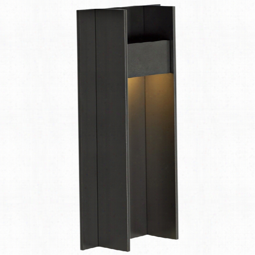 Contemporary Tav Contemporary Bronze 7-inch-w Led Outdoor Wall Light