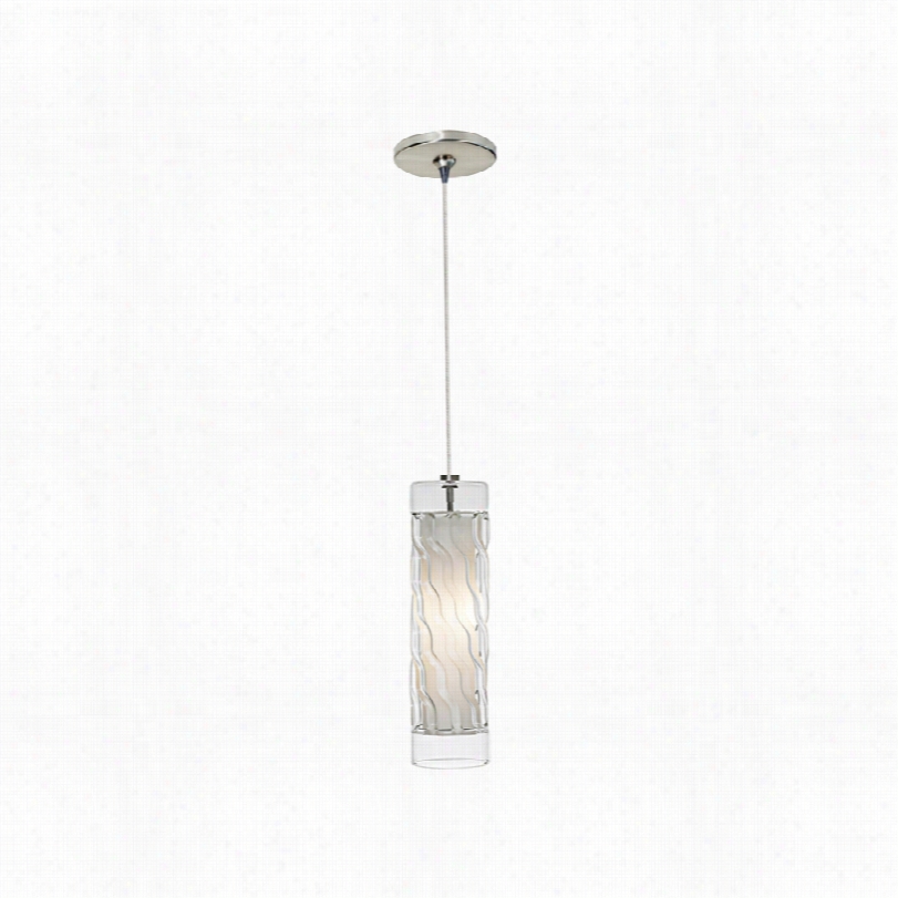 Contemporary Tech Lghting Liza 2 1/2-inch-w Satin Nickel Mini Pendant