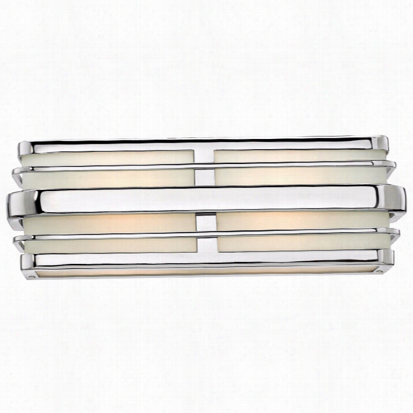 Contemporary Winton Chrome 2-light 5-inch-h Hinkley Vanity Light