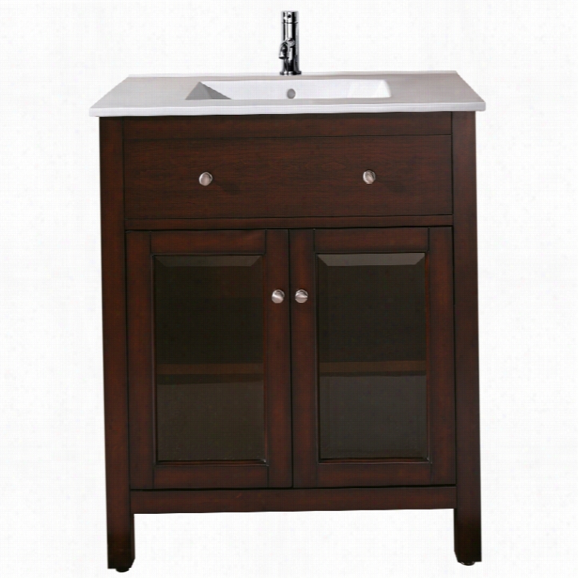 Transitional Avanityy Lexington Light Espersso 24-inch-w Vanity Combo