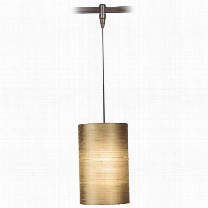 Transitional Ffab Almonds Ilk Shade 8 1/2-inch-h Tech Lighting Pendatn