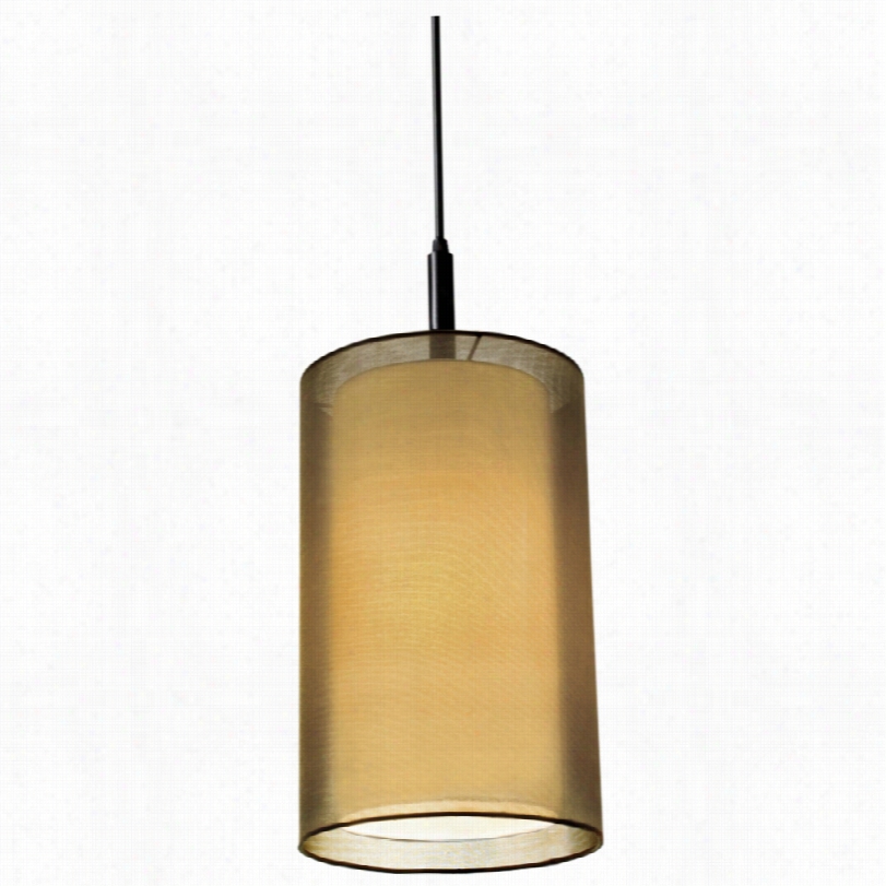 Transitional Sonneman Puri Black Assurance 9-inch-w Mini Pendant Light