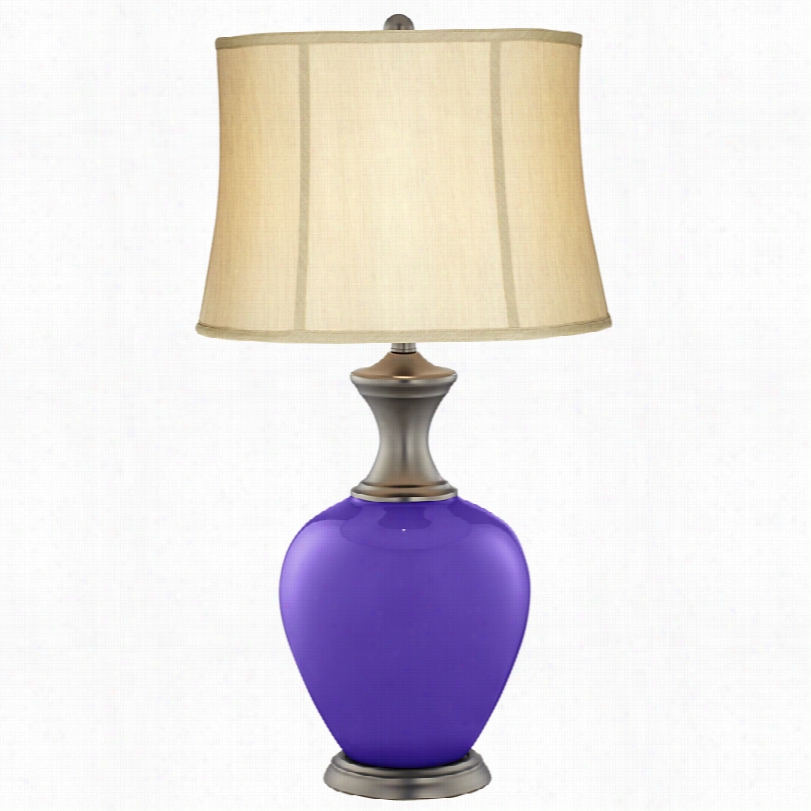 Transitional Violet Alison 31 1/2-inch-h Table Lamp