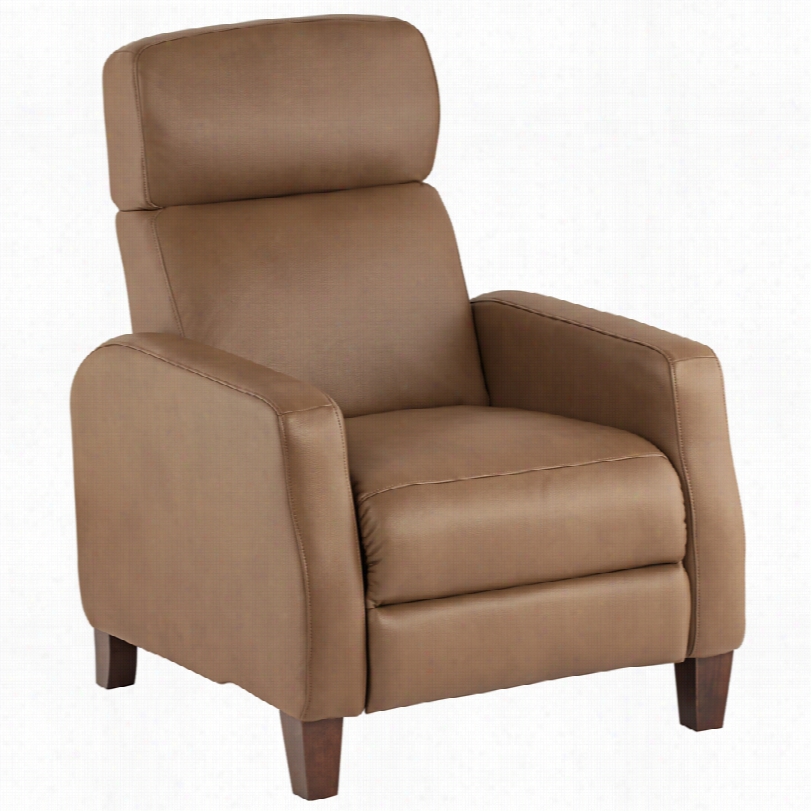 Contemporary Addisoon Sand3-way Recliner Chai