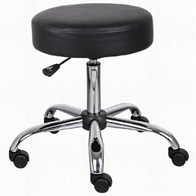 Contemporary Boss Caressoft Black Backlees Drafting Or Medical Tsool