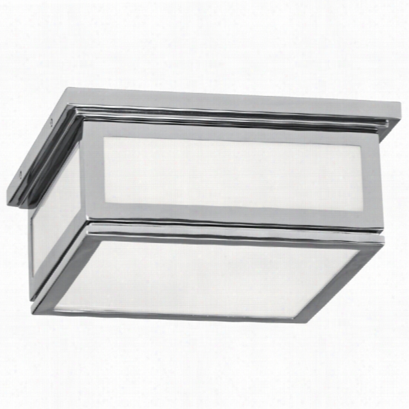 Contemporary Btadley Polished Ch Rome 11  1/4-inch-w Ceiling Light