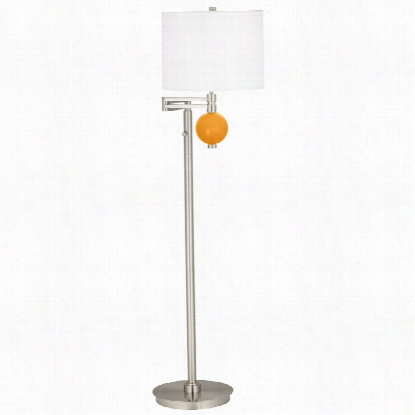 Contemporary Carnivao Niko 58-inch-h Swing Arm Floor Lamp