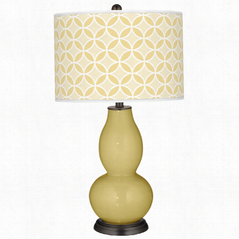 Contemporary Redness Plus  Butter Up With Circe Rigs Shade  Table Lamp