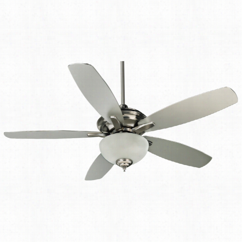 Contemporary Crftmade Copeland Ceiling Fan - 52"&quor; Unsullied Steel