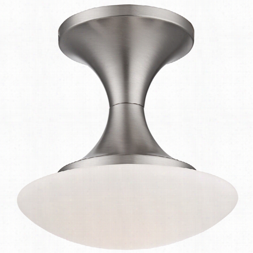 Contemporary Daliner Satin Nickel Led Eurofase Ceiling Light