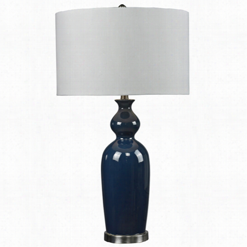 Contemporary  Dimond Pedantic  Ceramic Moedrn 32-inch-h  Table Lamp