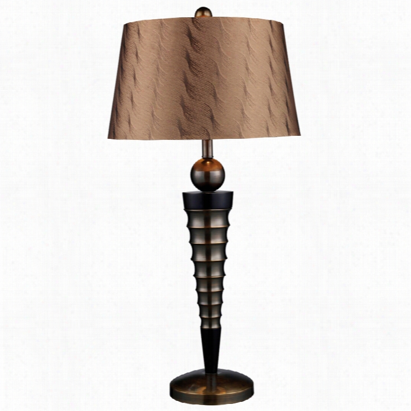 Contemporary Dimond Laurie Modern Dunbrook Brown 25-inch-h Table Lamp