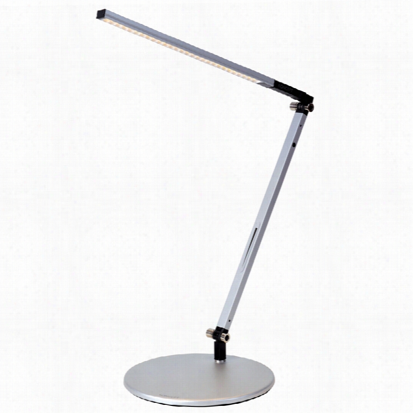 Contemporary Gen 3 Z-bar  Solo Silver Warm Ligth Koncept Desk Lamp