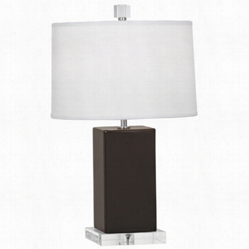 Contemporary Harvey Coffee Ceeramic 19 1/4 -inch-h Robert Abbbey Accent Lamp