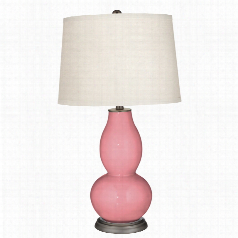 Contemporary Haute Pinj Double Gourd 29 1/2-inch-h Table Lamp