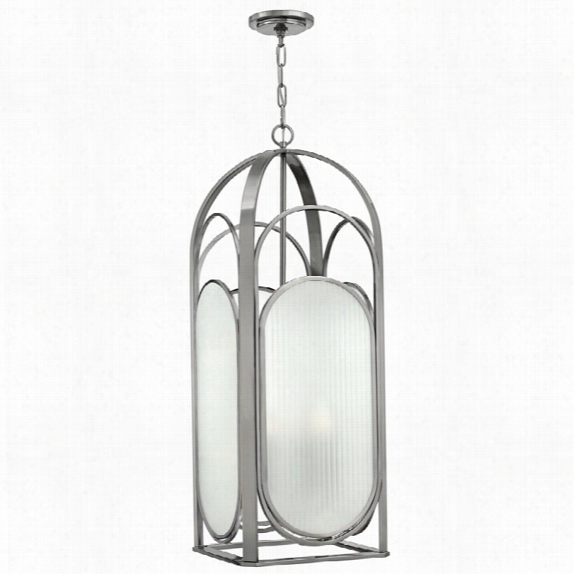 Contemporary Hinkley Astor Brushd Nicke L4-light Pendant