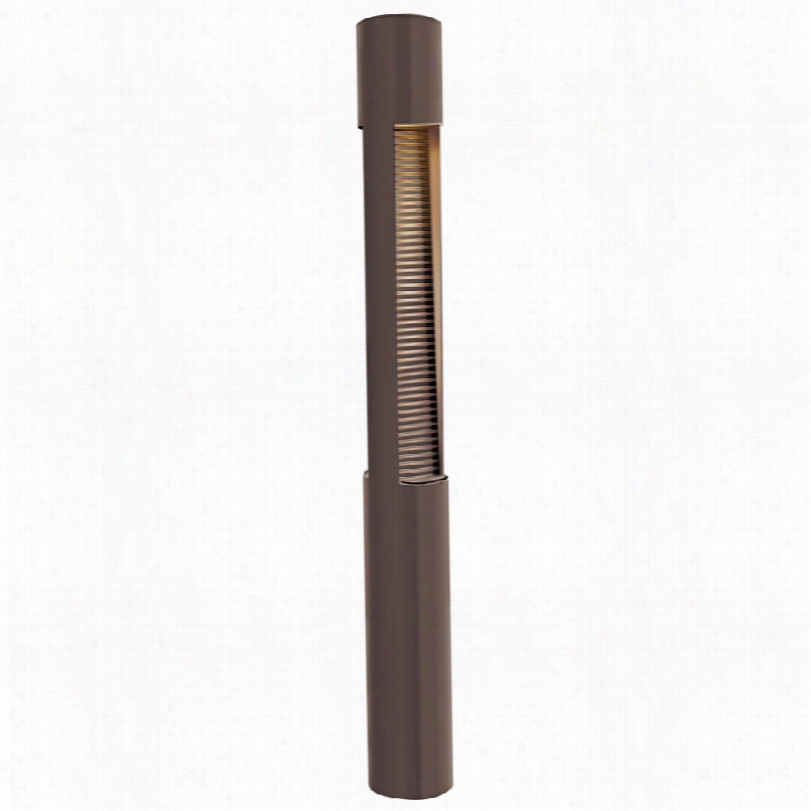 Contemporary Hinkley Luna Bronze 30-inch-h Bollard Landscape Light